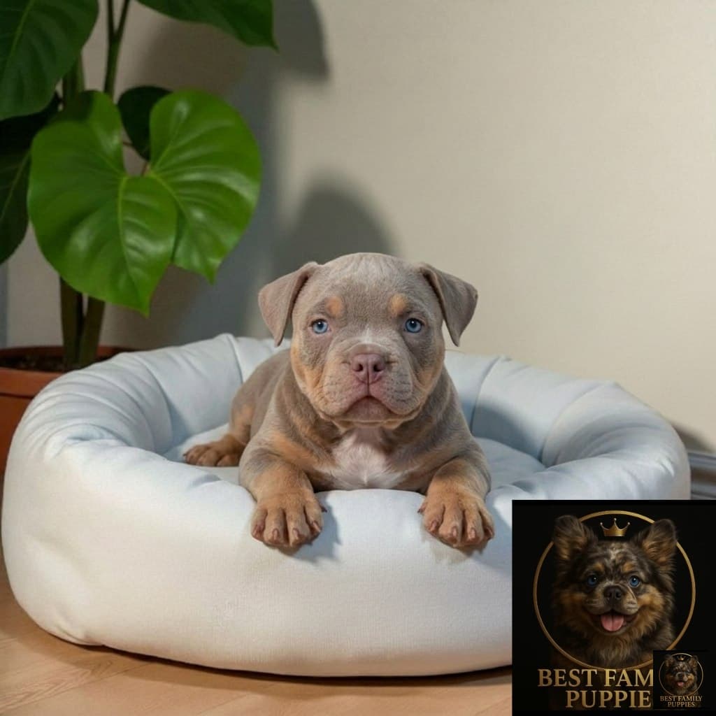 Cachorros American Bully Nano — con garantía de pureza