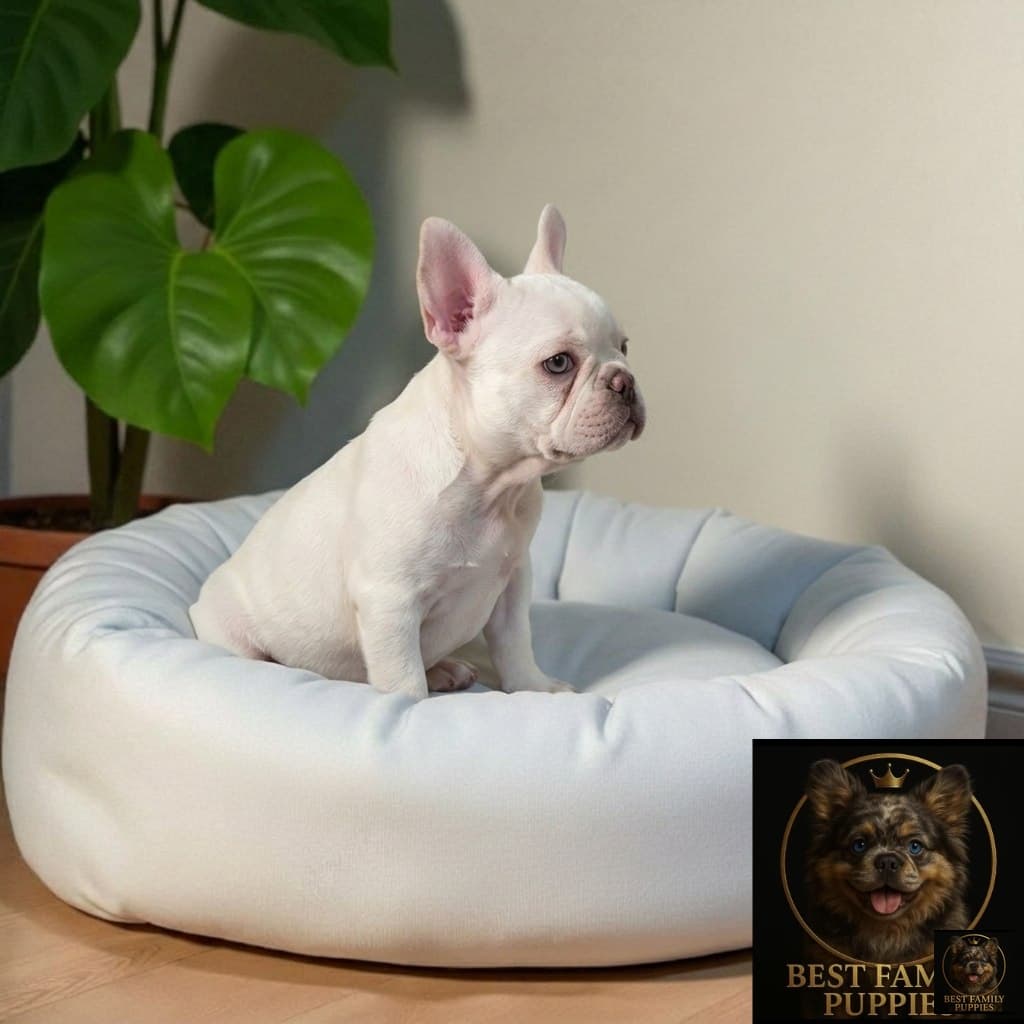 Cachorros Bulldog Francés Blanco — con garantía de pureza