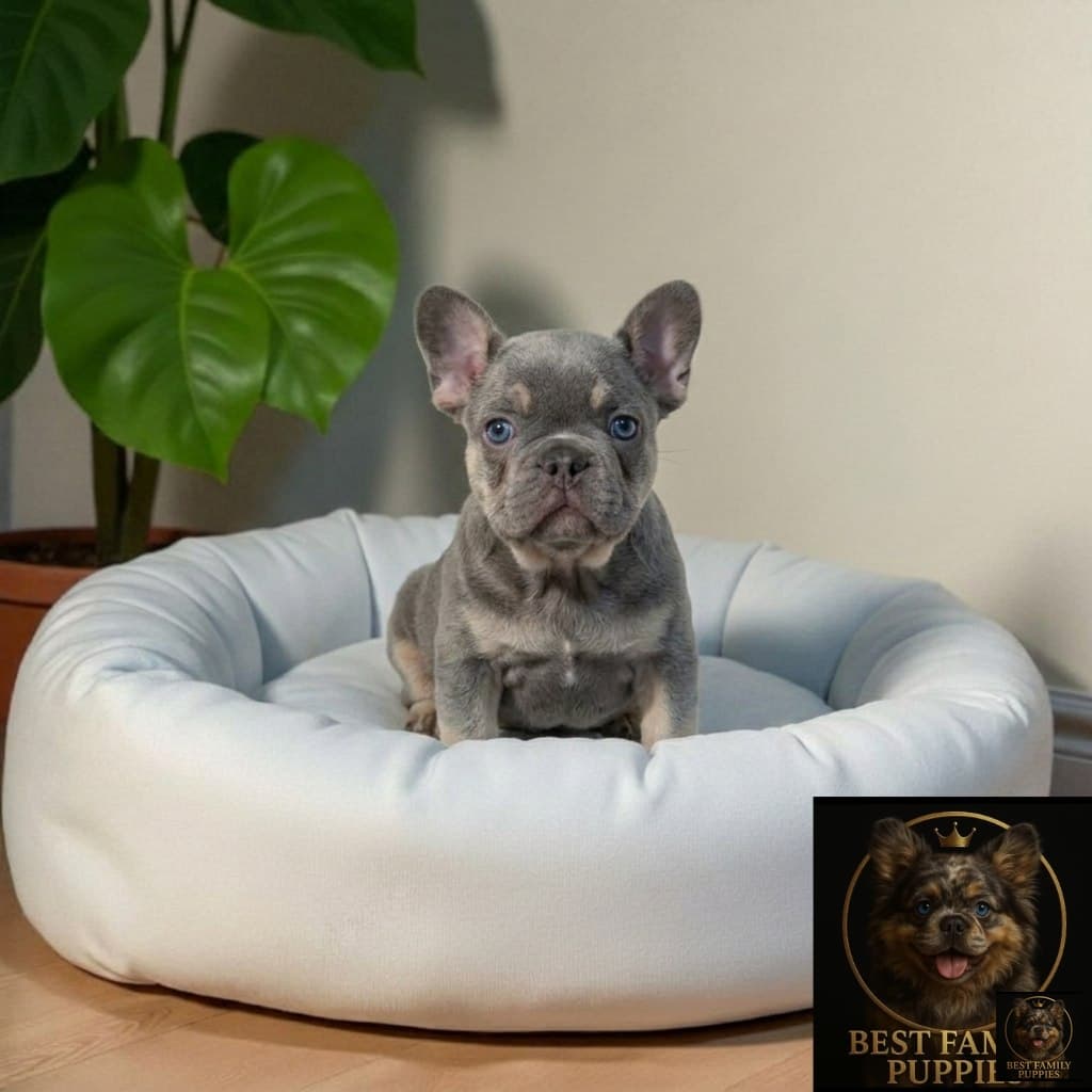 Cachorros Bulldog Frances Chocolate — con garantía de pureza