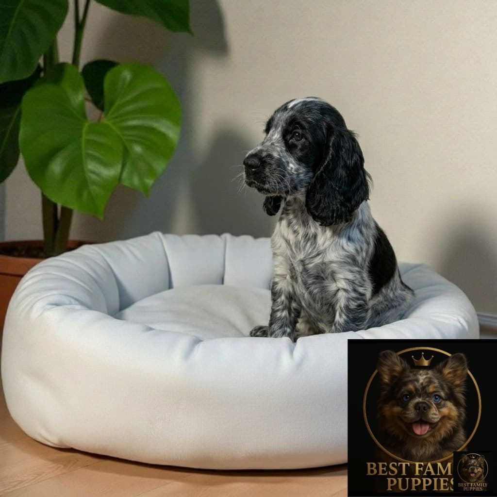 Cachorros Cocker Spaniel Ingles Blue Roan — con garantía de pureza