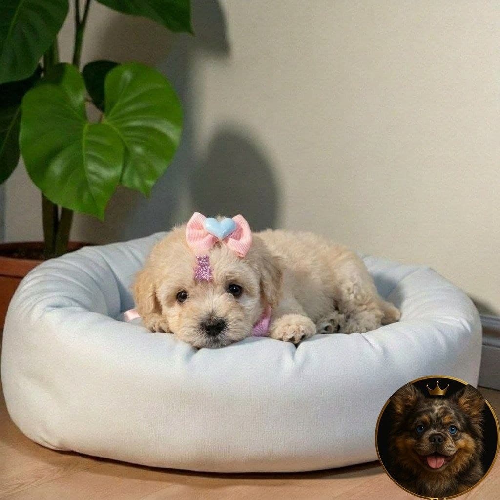 Cachorros French Poodle Mini Tradicional — con garantía de pureza