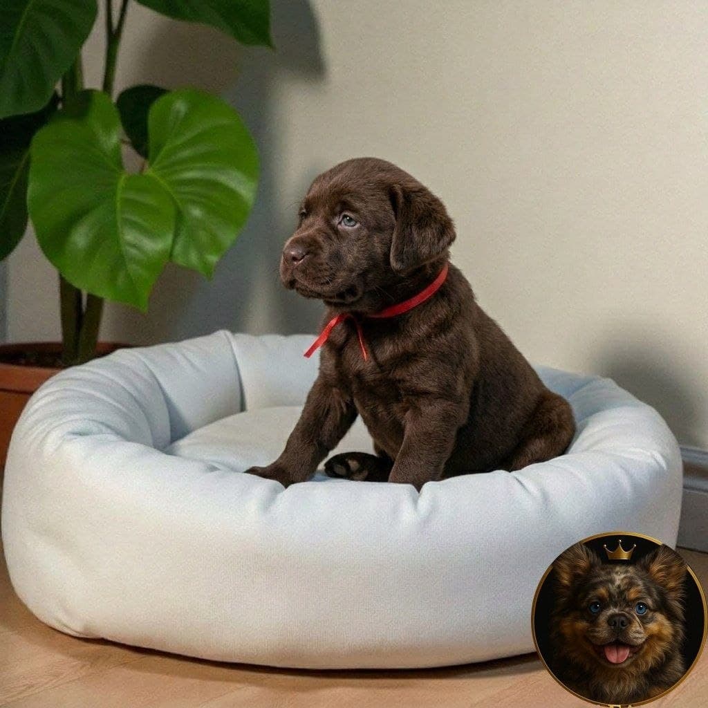 Cachorros Labrador Retrievier Chocolate Linea Americana — con garantía de pureza