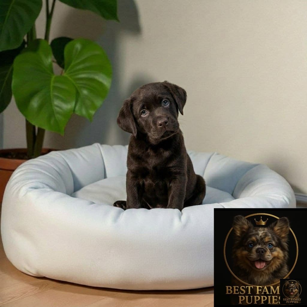 Cachorros Labrador Retrievier Chocolate Linea Inglesa — con garantía de pureza
